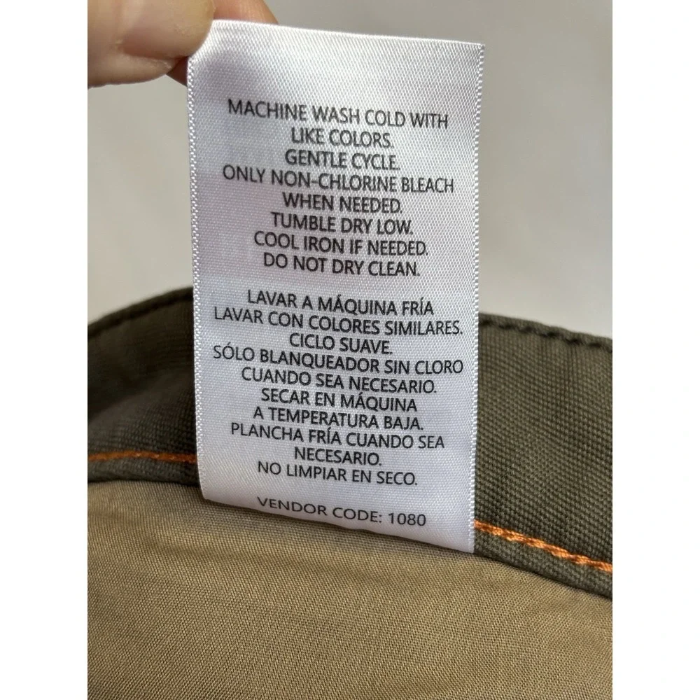 Weatherproof Vintage Men's 38X32 Regular Fit Fleece Lined Pants Workwear Chore